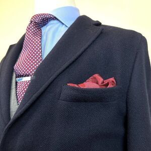 Boden Yorkshire Woolen By Moon Navy Blue Blazer‎ Coat 42R Read